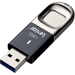 Lexar JumpDrive Fingerprint F35 USB 3.0 Flash Drive 128GB